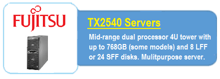 Fujitsu TX2540 Tower Servers
